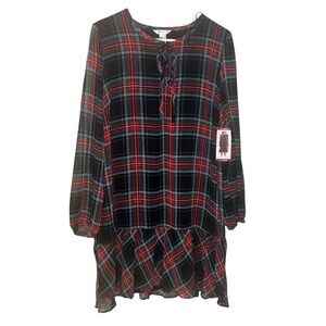 Draper James Red Plaid Dress